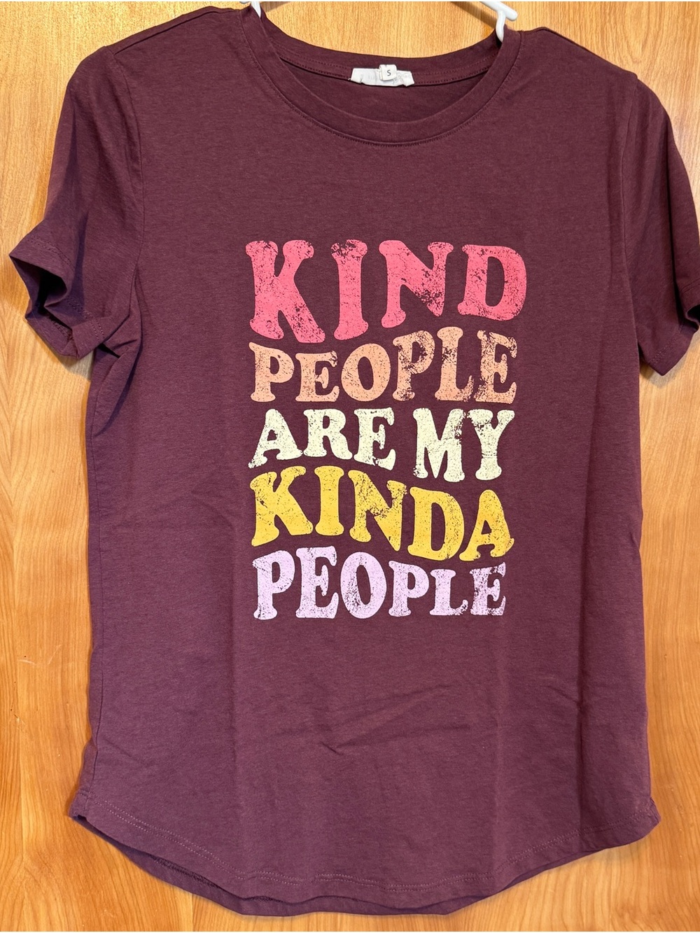 Maurices Short-Sleeve Tee in Dusty Rose